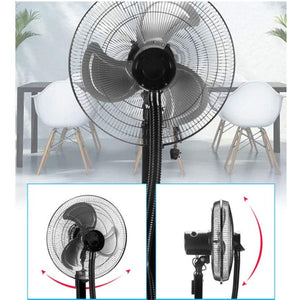 Jordan, Ventilatore Nebulizzatore, Ventilatore 4 in 1, 3 Velocit?, Interno ed Esterno