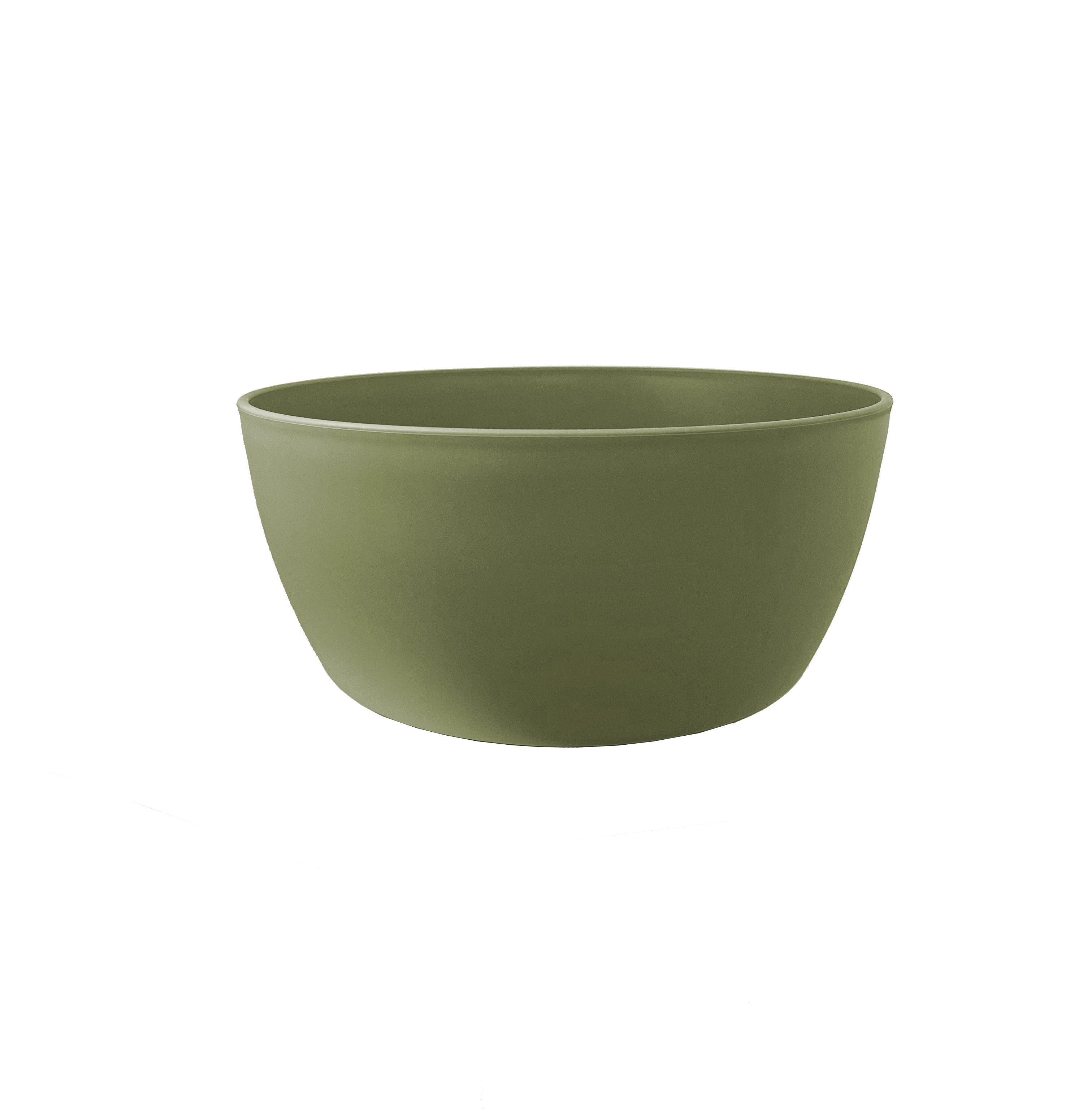 Teraplast  Vaso In Plastica Ovale Matt Vila - Dimensione:  30 cm - Colore: Olive (Verde)
 - VILA30OLIVE