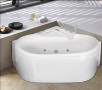 Vasca da bagno idromassaggio 125x125 Full Optional Sicorage Occla