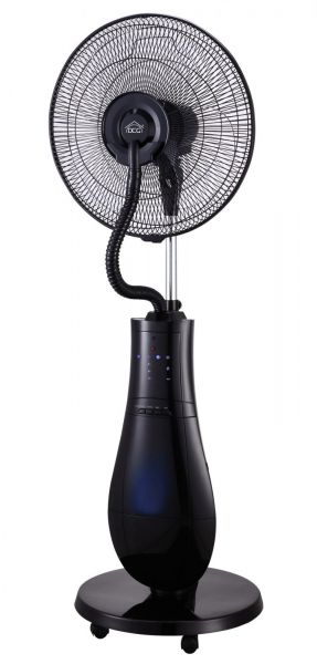 Ventilatore con nebulizzatore ionizzatore dcg modello sfera ve1462tt