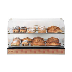 Vetrina calda riscaldata espositore brioche brioches cm 70x35x44 RS2166