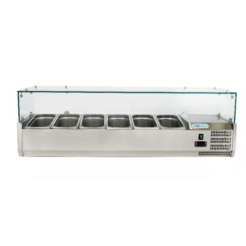 Vetrina frigorifero frigor frigo pizzeria cm 140 RS9788