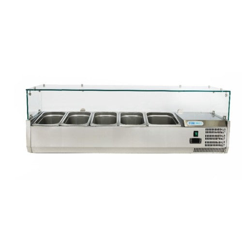 Vetrina frigorifero frigor frigo pizzeria cm 140 RS9793