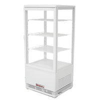 Vetrina frigorifero refrigerata banco frigo cm 42x38x96 +2 +12 RS2299