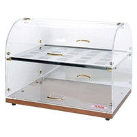 Vetrina neutra brioches dolci bar cm 50x35x38 RS2322