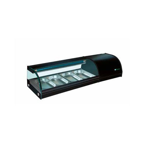 Vetrina refrigerata frigor banco frigo sushi cm 120x41x30 0 +6 RSB125