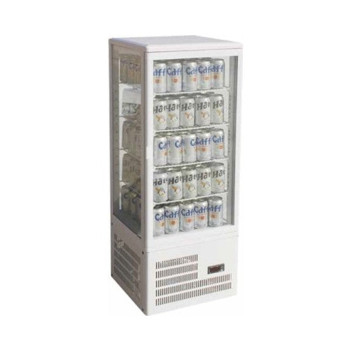 Vetrina refrigerata frigorifero frigo banco bar cm 42x38x115 +2 +8 RS3474