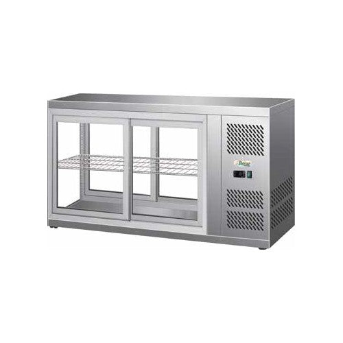 Vetrina refrigerata frigorifero frigo bar banco cm 131x51x55 +2 +8 RS3477