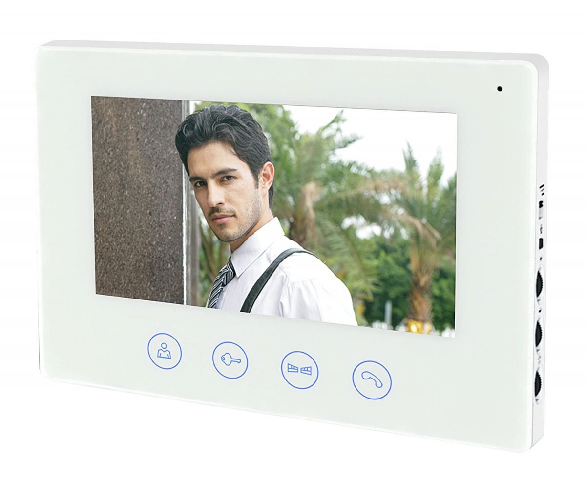 Videocitofono Smart Monitor 7'' Wireless Villa Monofamiliare 4 Fili APP VDP