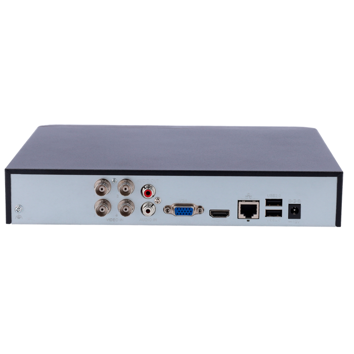 Videoregistratore DVR XVR Ibrido 5n1 4 CH HDTVI / HDCVI / AHD / CVBS + 2 extra IP