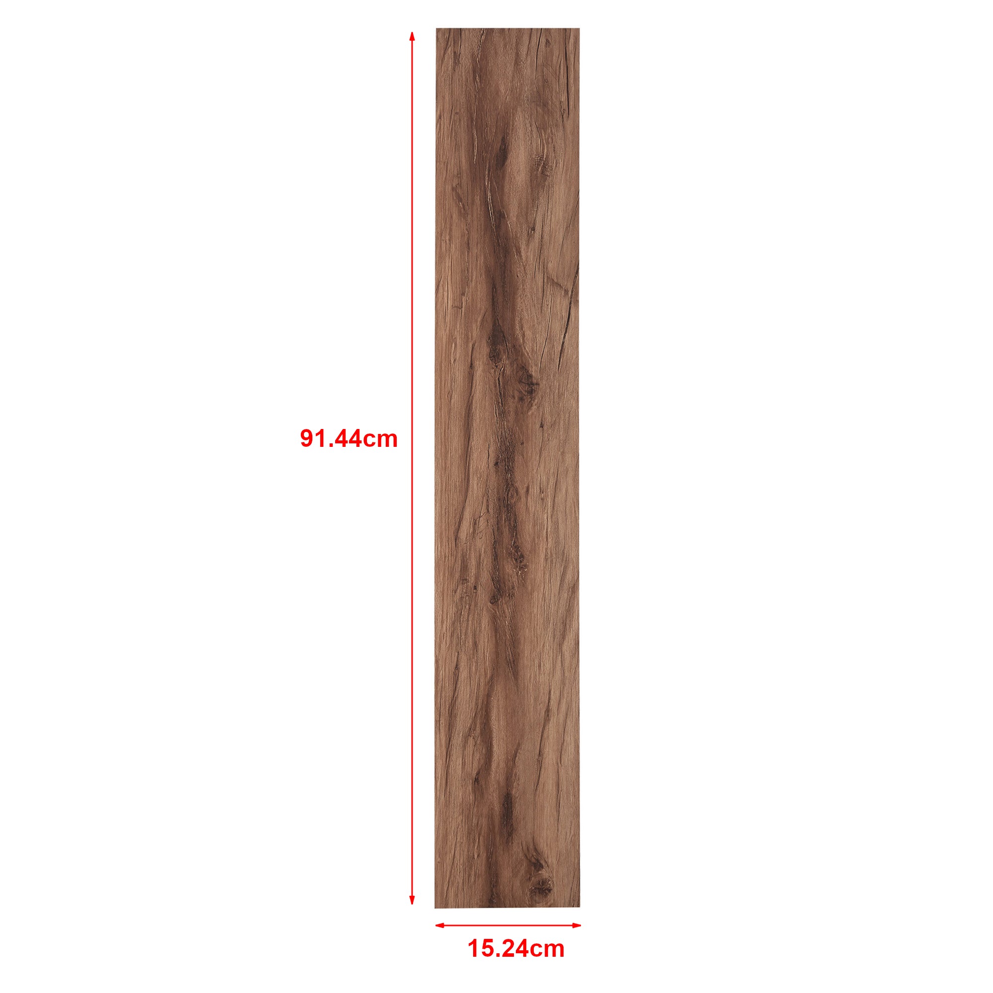 Piastrelle Adesive Vanola in PVC per Spazi Interni 7 listoni = 0,975 m² Effetto Quercia Classic Warm NEU.HOLZ