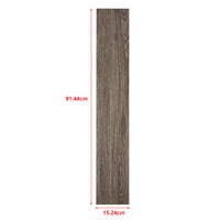 Piastrelle Adesive Vanola in PVC per Spazi Interni 7 listoni = 0,975 m² Rovere Marrone Scuro NEU.HOLZ