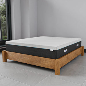 Materasso singolo Memory Foam 90x200, bio adap con effetto massaggio a due strati, ortopedico "VISIR"