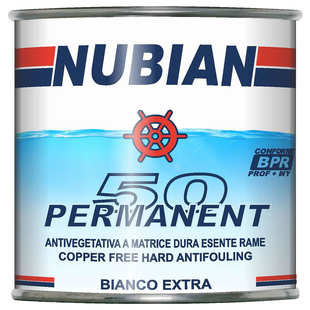 Antivegetativa a matrice dura esente rame bianco extra ml 750 nubian permanent 50