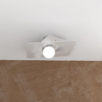 WACKY PLAFONIERA 45 CM. 1 LUCE BIANCO 1159-PL45-BI