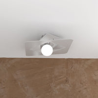 WACKY PLAFONIERA 45 CM. 1 LUCE GRIGIO 1159-PL45-GR