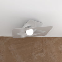 WACKY PLAFONIERA 60 CM. 1 LUCE GRIGIO 1159-PL60-GR