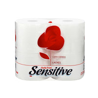 Sensitive carta igienica ladies 5 veli 6 confezioni da 4 rotoli ciascuno