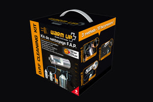 WARM UP Kit Pulizia FAP K-SGD800 Pistola Pro 12 Bar + 3 Sonde + 1 Kit Di Chimica VL DCK1000 Per Officina e Professionista