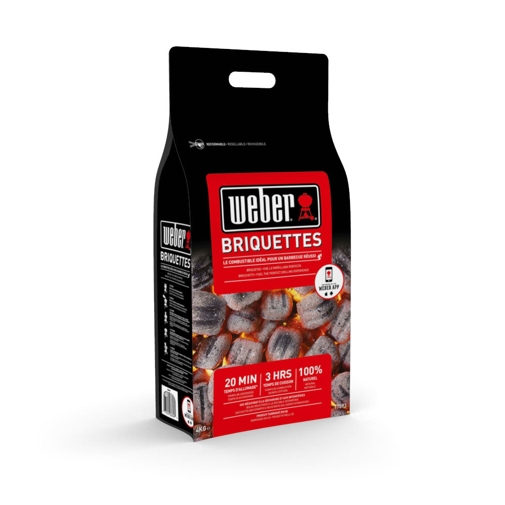 Bricchetti 8 kg Weber per barbecue a carbone