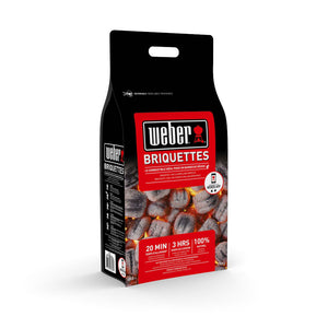 Bricchetti 8 kg Weber per barbecue a carbone