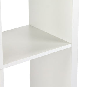 Libreria con 8 vani We Home in legno bianco opaco