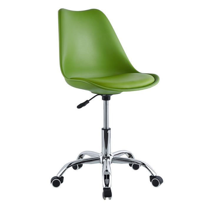 Sedia per ufficio design moderno verde - May