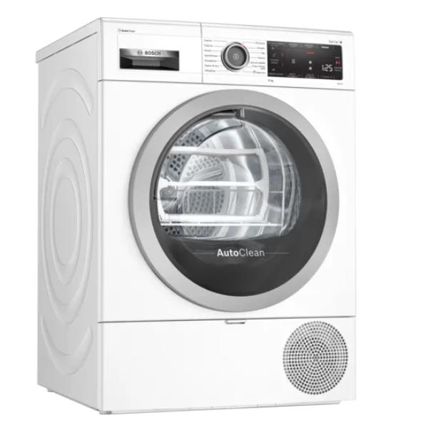 Asciugatrice a Pompa di Calore 8 Kg Bosch WTX87MH8IT Classe A+++ (A84,2xL59,8xP59,9) AutoClean SmartDry Smart Home