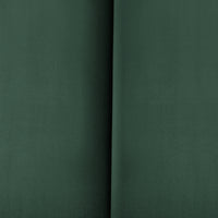 Set Carpino di 3 Pannelli Murali Imbottiti Rivestiti in Tessuto Velluto Verde Scuro 60x30 cm [neu.haus]