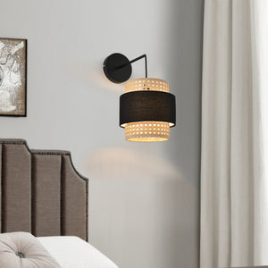 Lampada da Parete Southampton Applique per Interni - Beige /Nero lux.pro