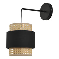 Lampada da Parete Southampton Applique per Interni - Beige /Nero lux.pro