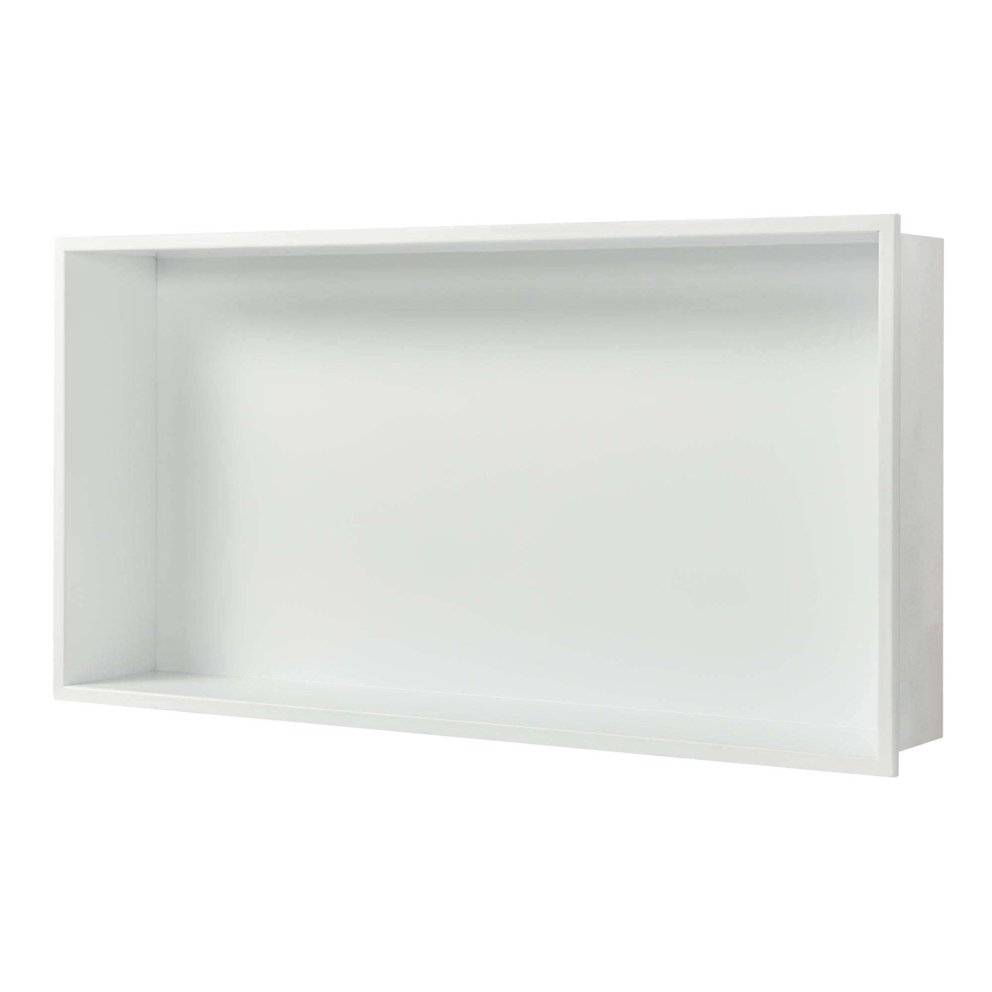 Mensola da Incasso Kristinehamn Nicchia da Parete 62 x 32 x 10 cm Bianco opaco [neu.haus]