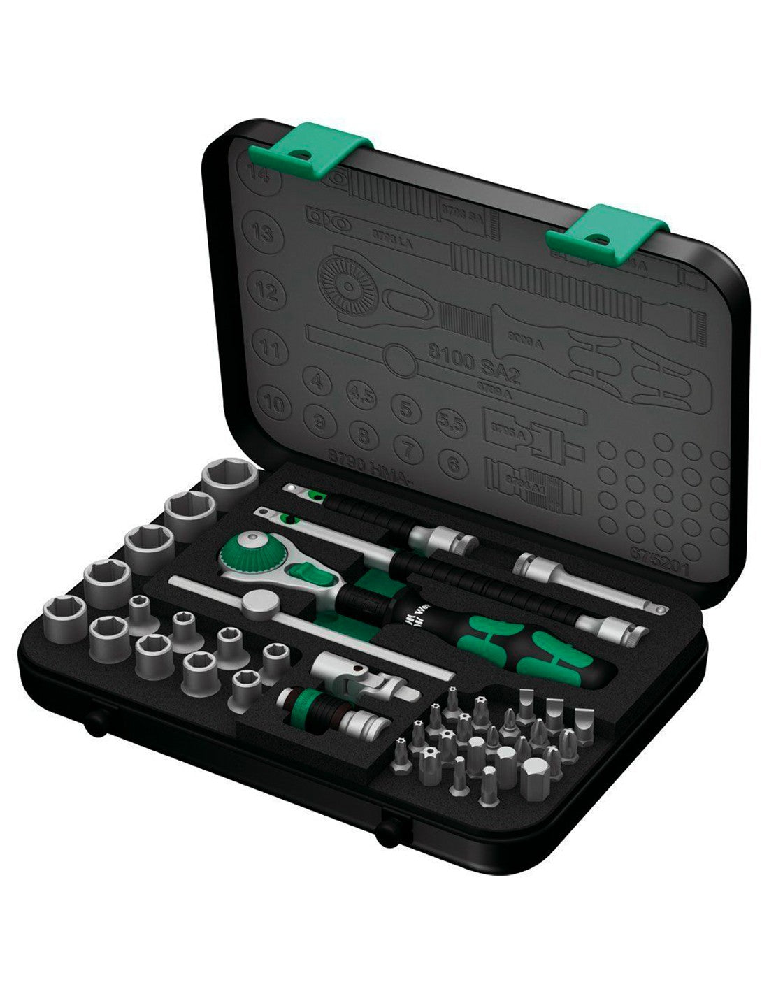 Wera  8100 sa 2 kit cricchetto zyklop speed.. 4013288121103