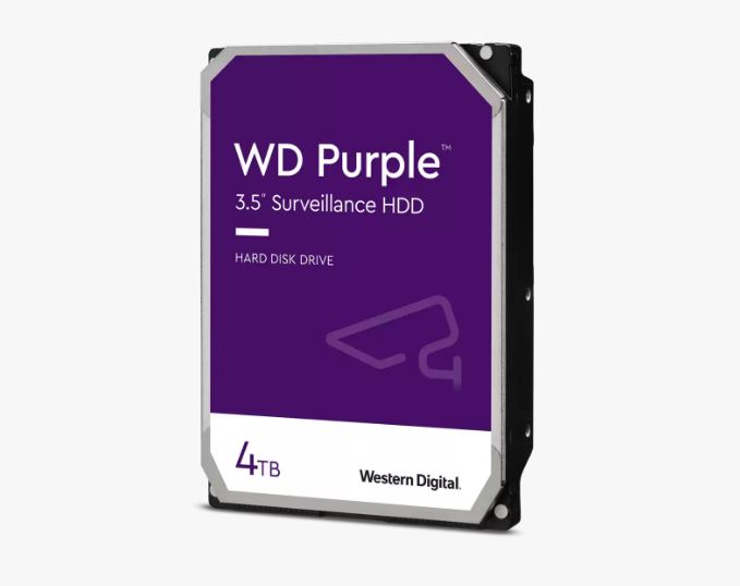 Western Digital WD42PURZ.Dimensione hard disk: 3.5" Capacità hard disk: 4000 GB, Memoria della cache del Disco rigido ibrido (H-HDD): 0,256 GB