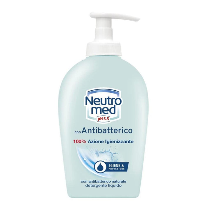 Neutromed detergente per mani con antibatterico 8 flaconi da 300 ml ciascuno