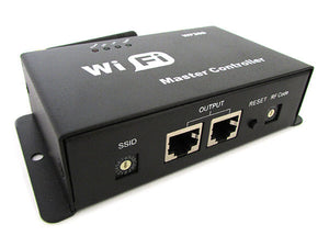 WiFi Multi Point Controller WF200 Master Centralina Madre Wireless Per Led RGB Controllabile Con Iphone Smartphone