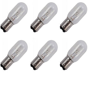 Multipack da 6 lampadine wimex 15 w per macchina da cucire 220-240 v 4030021