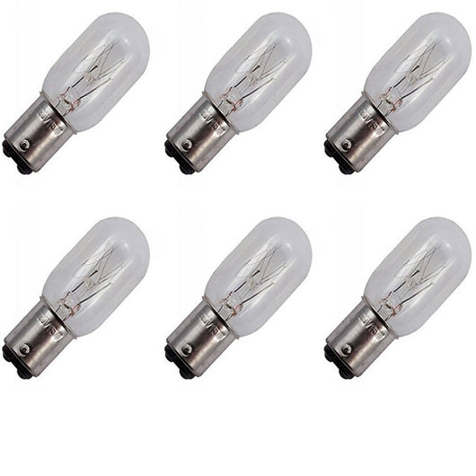 Multipack da 6 lampadine wimex 15 w per macchina da cucire 220-240 v 4030021