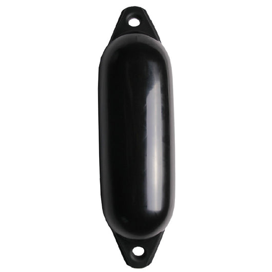 Parabordo majoni star fender colore nero due fodi d'attacco sf2a cm 18x60