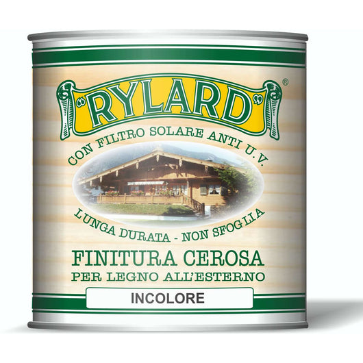 Finitura rylard cerosa incolore per legno litri 0,750 brava