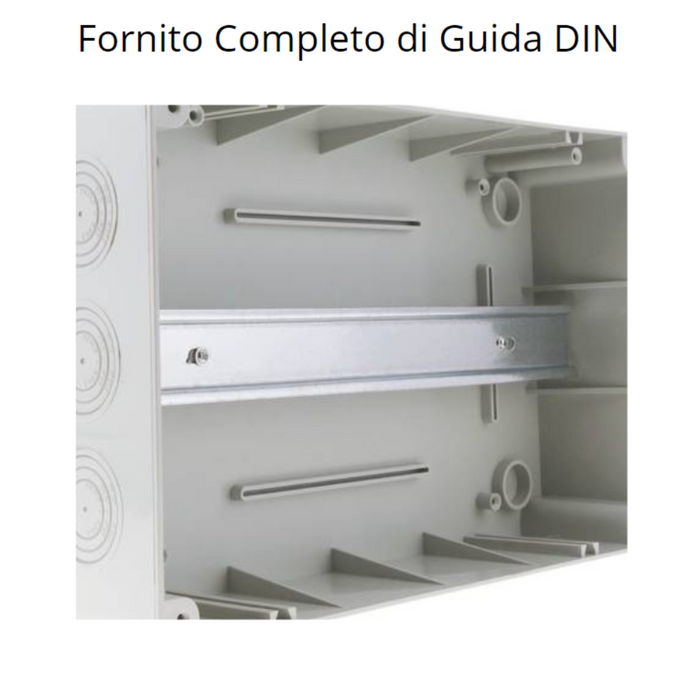 Bticino idroboard centralino parete grigio resina ip40 numero posti 2 moduli