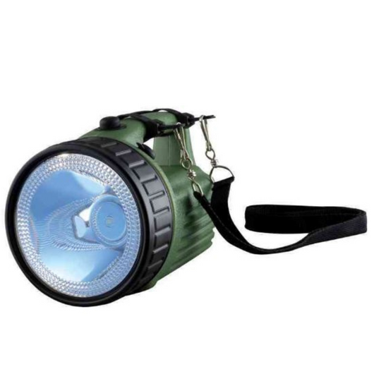 Torcia led ricaricabile con funzione di emergenza 10w 800lm ip44 22h Cfg el041 