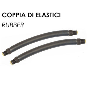 Coppia di elastici cm 24 diametro mm 16 per fucile da sub