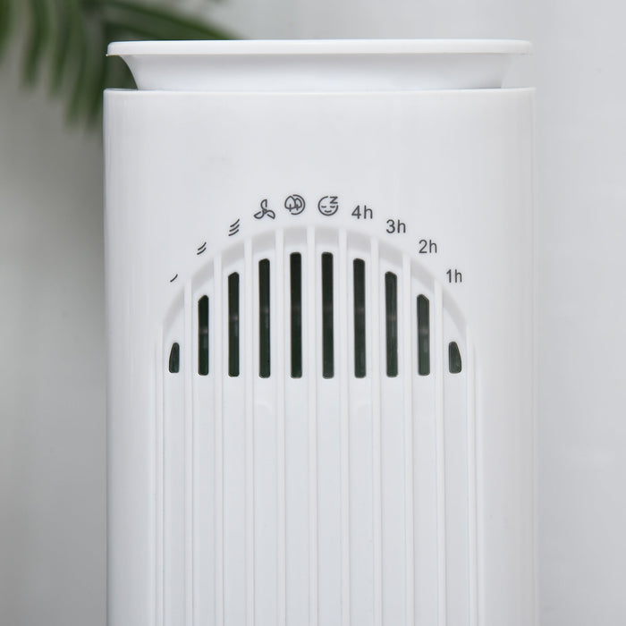 Ventilatore a Torre 45W a 3 Modalità e 3 Velocità con Timer da 10h Ø22 x 77A cm in ABS Bianco