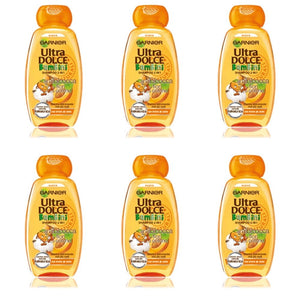 Shampoo 2in1 bambini garnier ultra dolce all'estratto di albicocca 6 confezioni da 300 ml