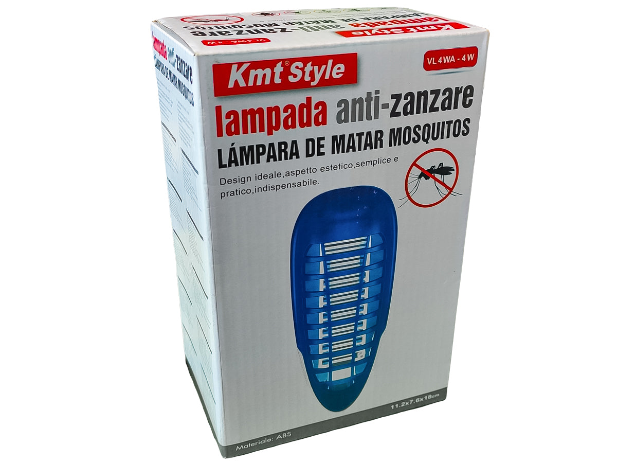 Zanzariera Elettrica Lampada Neon T5 G5 UV Antizanzare Insetticida 4W 220V