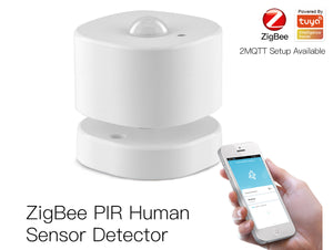 ZigBee Sensore Di Movimento PIR Motion Sensor Rilevatore Infrarossi App Tuya Con Base Snodabile Angolo Largo