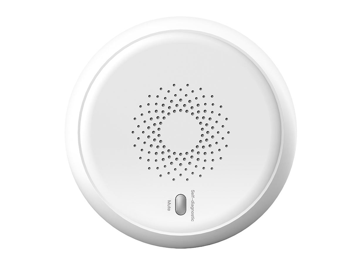 ZigBee Sensore Fumo Rilevatore di Fumo Allarme Antincendio con Sensore Fotoelettrico Indipendente