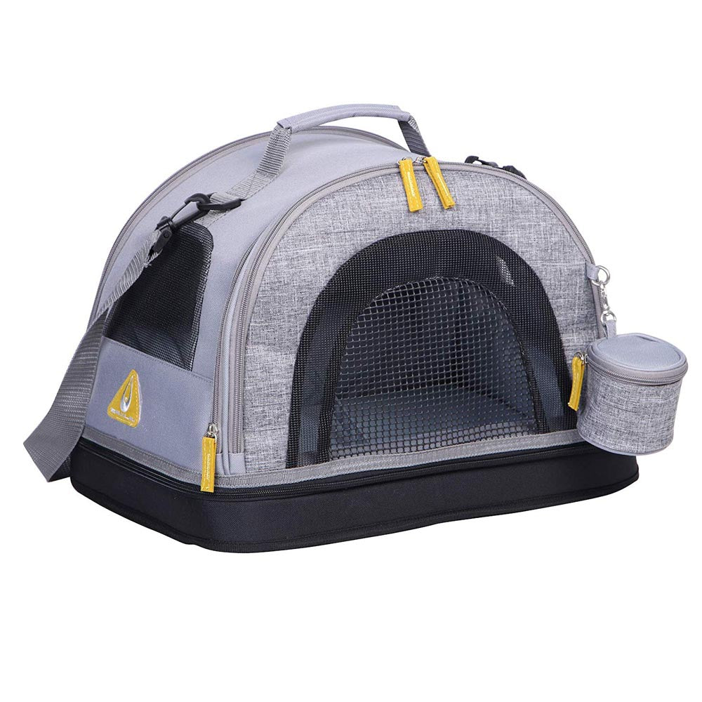 Trasportino per cani e gatti casetta & cuscino 3 in 1 max 6 kg transformer sunda