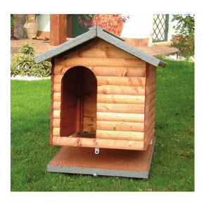 Cuccia per cani esterno montagna in legno di pino x-large 125x110xh105 cm